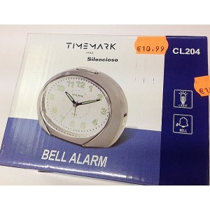 Reloj despertador silencioso TIMEMARK - CL204