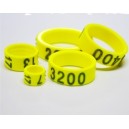 Pack 10 anillas Oficiales Gallinas 2017 (16mm)