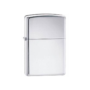 Mechero metálico de gasolina QBAK (estilo zippo)