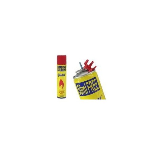 Spray QBAK para recargas de gas (mecheros). 300ml