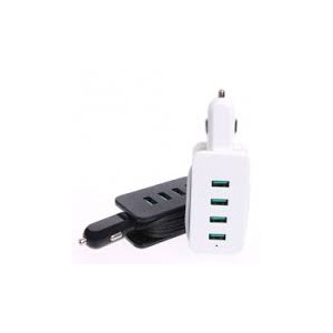 Multi cargador USB (4 tomas) para coche CUSB042