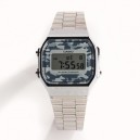 Reloj Casio metálico plateado A168WEC-1EF