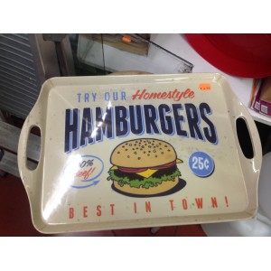 Bandeja de PVC para cocina - HAMBURGERS