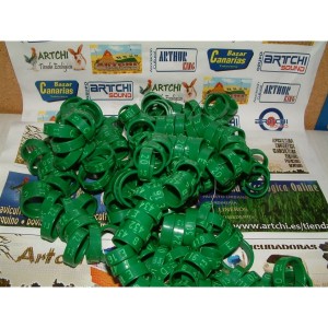 Pack 10 anillas Oficiales Aves 14mm (2013)