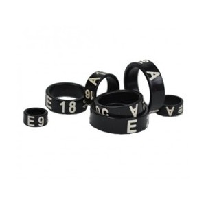 Pack 24 anillas Oficiales Aves 24m (2010)