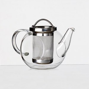 Tetera de cristal y acero inoxidable 600ml