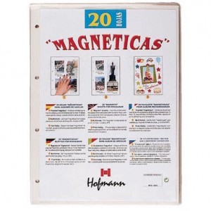 Pack 20 hojas para álbum Hofmann 