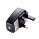 Adaptador enchufe Inglaterra - USB (Alcatel)