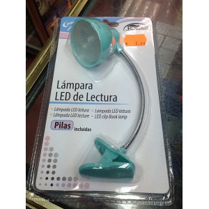 Lámpara de lectura LED (a pilas)