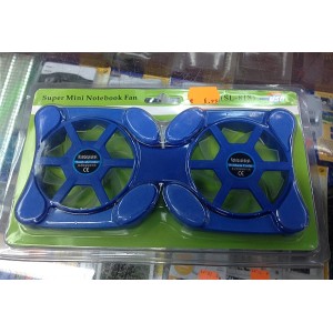 Cooler doble para notebook