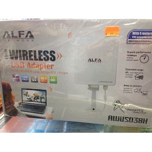 ANTENA EXTERIOR WIFI AWUS038H 60dBi ALFA NETWORK 