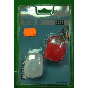 Blister luces bicicleta (delantera y trasera)