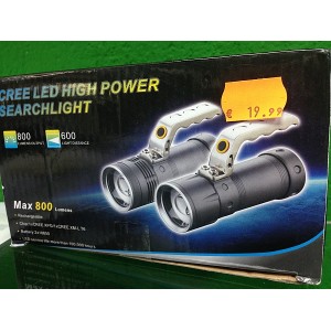 Linterna LED con asa recargable SD-7604 (800 lum)