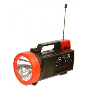  RADIO PORTATIL CON LINTERNA