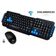 Teclado + Raton inalámbrico SANDA SD-2057