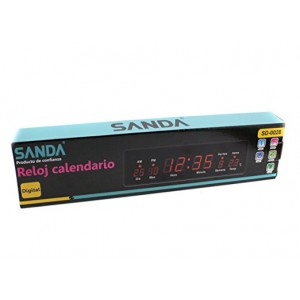 RELOJ DIGITAL DE PARED SANDA SD-0028