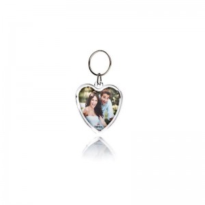 LLAVERO PORTA FOTO HOFMANN- FORMA DE CORAZON