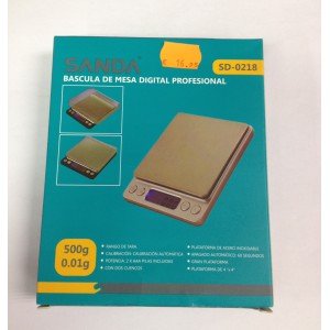 BASCULA DE PRECISION SANDA SD-0218