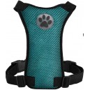 Arnés de seguridad perro, con correa-cinturón, verde, talla L