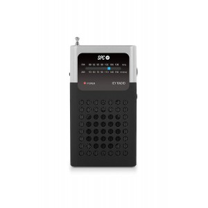 RADIO DE BOLSILLO SPC ICY RADIO METAL BLACK