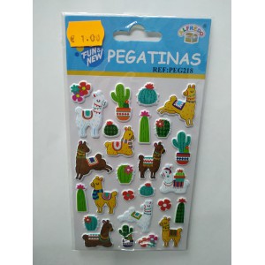 PEGATINAS LLAMA