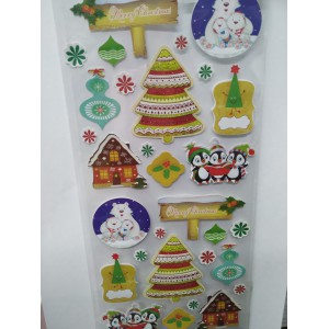 PEGATINAS MERRY CHRISTMAS