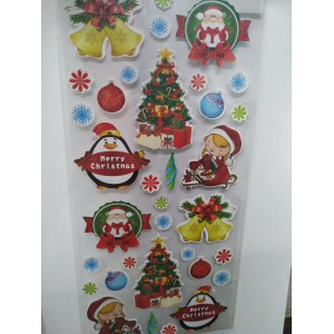PEGATINAS MERRY CHRISTMAS 