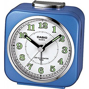 DESPERTADOR CASIO TQ-158S AZUL, NEGRO, GRIS, BLANCO, ROJO 