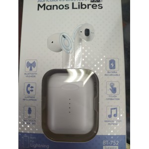 AURICULARES BLUETOOTH GMR BT-752
