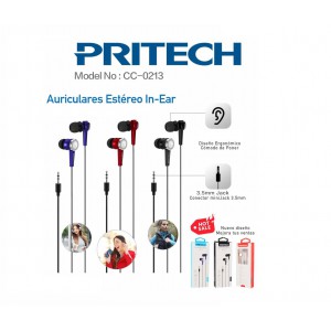 AURICULARES ESTEREO PRITECH