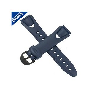 Correa original Casio para W-732H W 732H 732 Azul 10040342