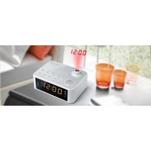 RADIO RELOJ DESPERTADOR MUSE M-178 PW