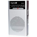 DigiVolt RD-810 Radio 2 Bandas (Plata) 