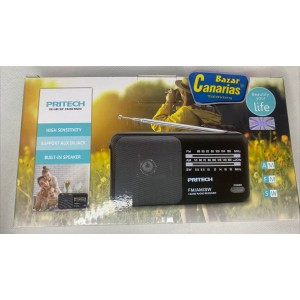 RADIO BOLSILLO NEGRA PRITECH PBP-141