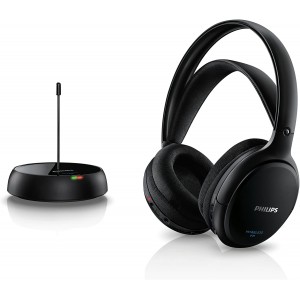 Philips SHC5200/10 Auriculares TV Inalámbricos, Supraaurales HiFi 