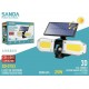 LUCES DE EXTERIOR LAMPARA SOLAR DE PARED SD-0783