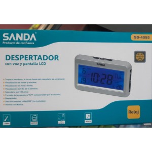 DESPERTADOR SANDA SD-4095 