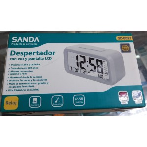 DESPERTADOR SANDA SD-0027