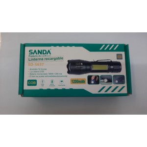 LINTERNA RECARGABLE SANDA SD-5637