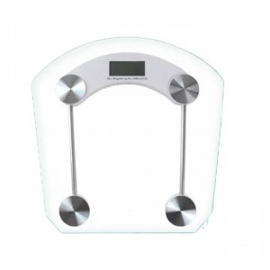 Báscula Digital de Baño SANDA KG/LBS Vidrio Templado sd-4230