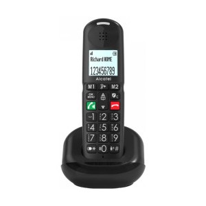 TELEFONO INALAMBRICO ALCATEL XL685 NEGRO TECLON