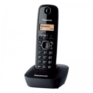 Panasonic KX-TG1611 Teléfono DECT Identificador de llamadas Negro