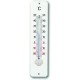 Termómetro de Interior y Exterior, plástico, Color Blanco
