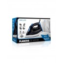PLANCHA DE VAPOR, 2200W., SUELA CERAMICA, ANTICAL, ANTIGOTEO, AZUL (SYTECH) sypv21a