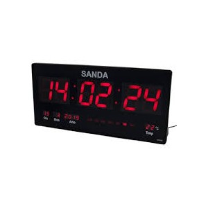 Sanda SD-4130 Reloj Digital LED Rojo