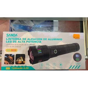 Linterna SANDA SD-5624 Recargable 