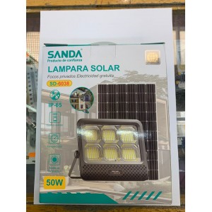 LAMPARA SOLAR SANDA SD-6038