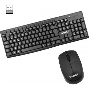 teclado de pc negro sanda sd-3748