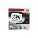  SAMI DESPERTADOR SAMI LCD DIGITOS XL CALENDARIO LD-9817 PLATA