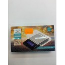 B&aacute;scula digital SANDA profesional portatil de bolsillo, 0.1g--200g.alta precision,con bandeja transparente.